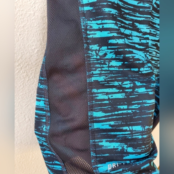 Nike Mens Sublimate Reflective Running Mesh Panel Shirt Size M - Picture 5 of 6